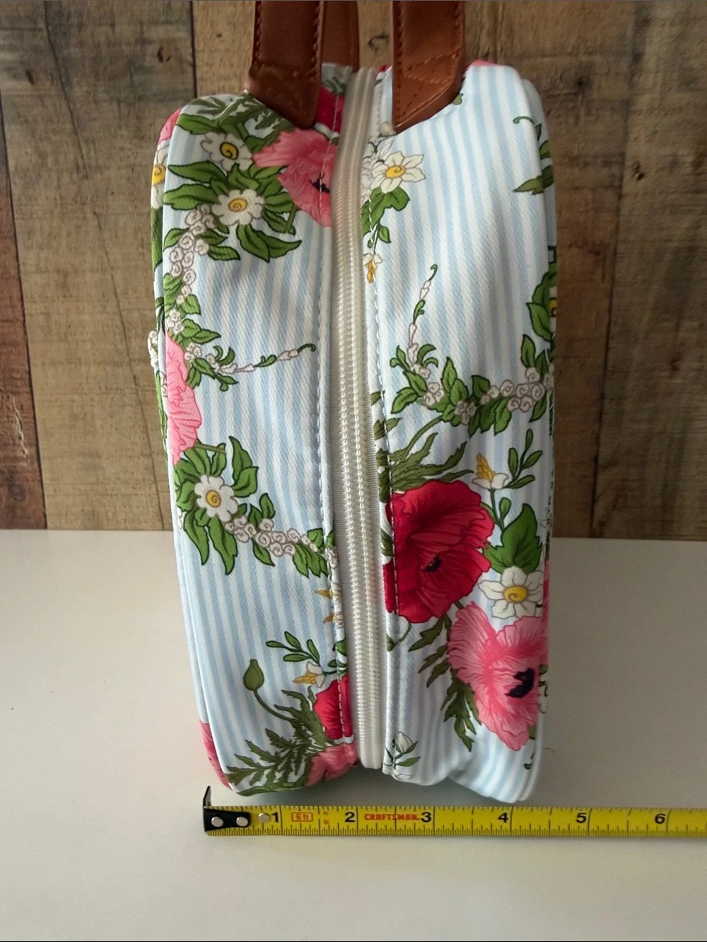 Floral Print Hanging Travel Toiletry Bag/ Cosmetic Travel Toiletry Organizer